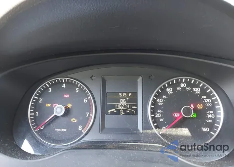 2012 Volkswagen Jetta Se W/Convenience Sunroof z USA, uszkodzony, nr VIN 3VWDX7AJ4CM452108